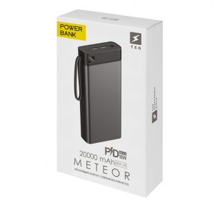 Універсальний зарядний пристрій METEOR 20000 mAh, TM TEG - Зображення 6