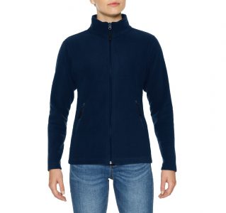 Реглан з мікрофлісу на блискавці жіночий Hammer 280, TM Gildan