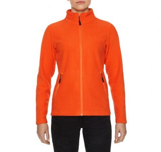 Реглан з мікрофлісу на блискавці жіночий Hammer 280, TM Gildan