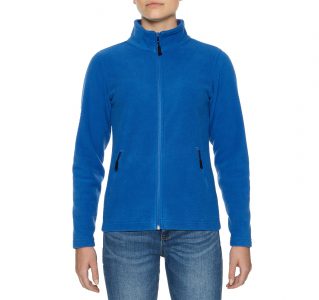 Реглан з мікрофлісу на блискавці жіночий Hammer 280, TM Gildan