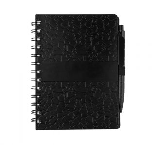 Записник B6 на пружині з ручкою Plane, ТМ Totobi - Зображення 2