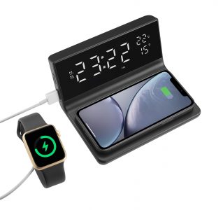 Бездротовий зарядний пристрій з годинником Cyber, TM TEG - Зображення 4