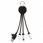Зарядний кабель 3 в 1 з підсвідкою Orion, ТМ TEG