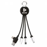 Зарядний кабель 3 в 1 з підсвідкою Orion, ТМ TEG - Зображення 2