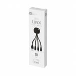 Зарядний кабель 3 в 1 з підсвідкою Linx, ТМ TEG - Зображення 3